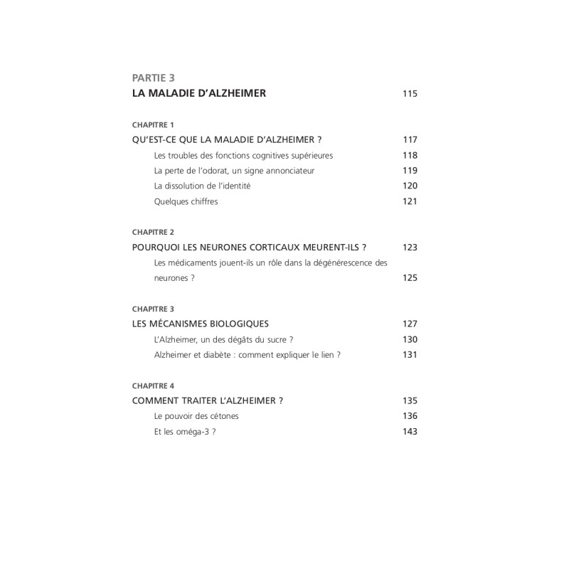 Achat Le régime cétogène pour votre cerveau 