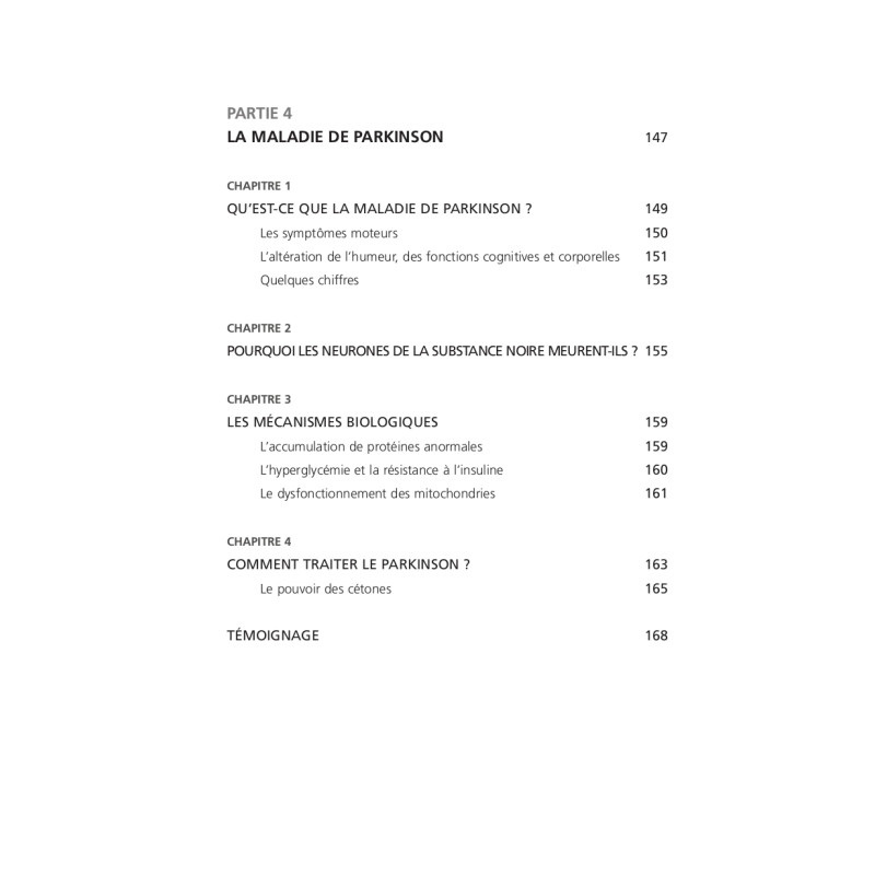 Achat Le régime cétogène pour votre cerveau 