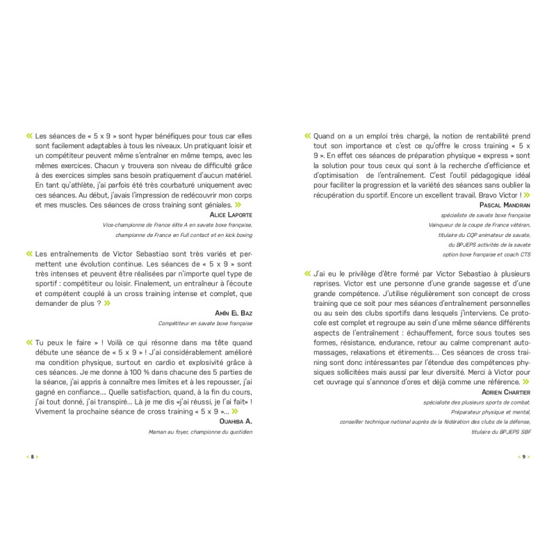 Achat Cross training pour les sports de combat