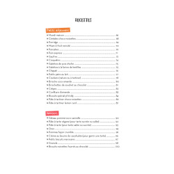 Achat P'tits déj' et goûters pauvres en sucres