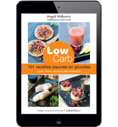 Low carb, 101 recettes pauvres en glucides - Ebook (Format EPUB)