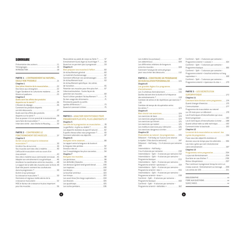 Achat Le guide de la musculation au naturel