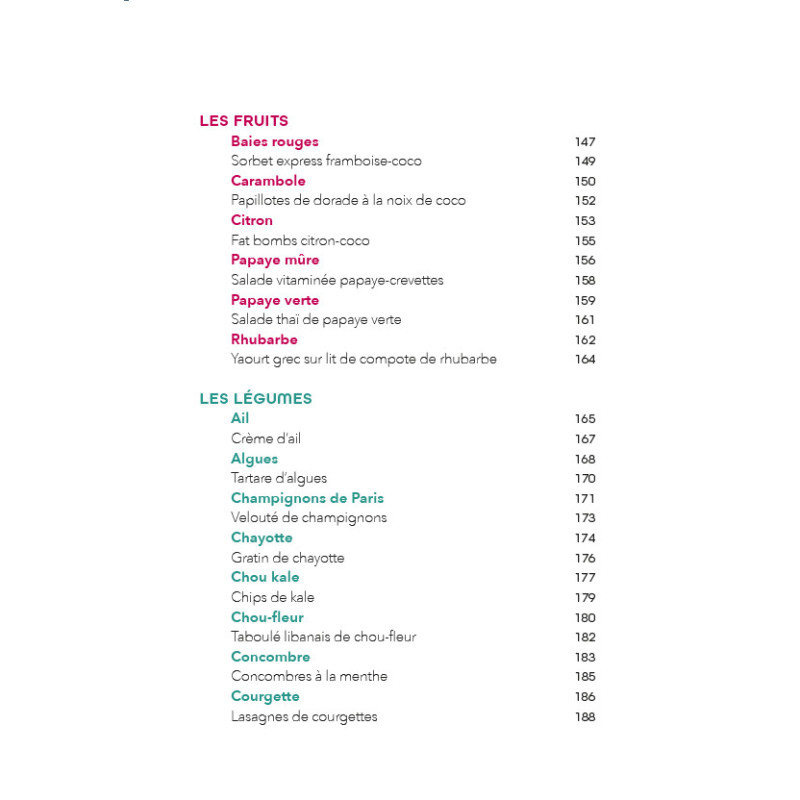 Achat 100 aliments céto à volonté