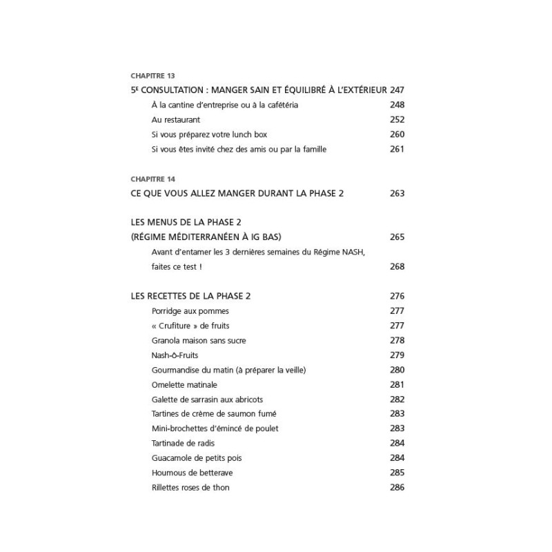 Achat Le régime NASH contre la maladie du foie gras