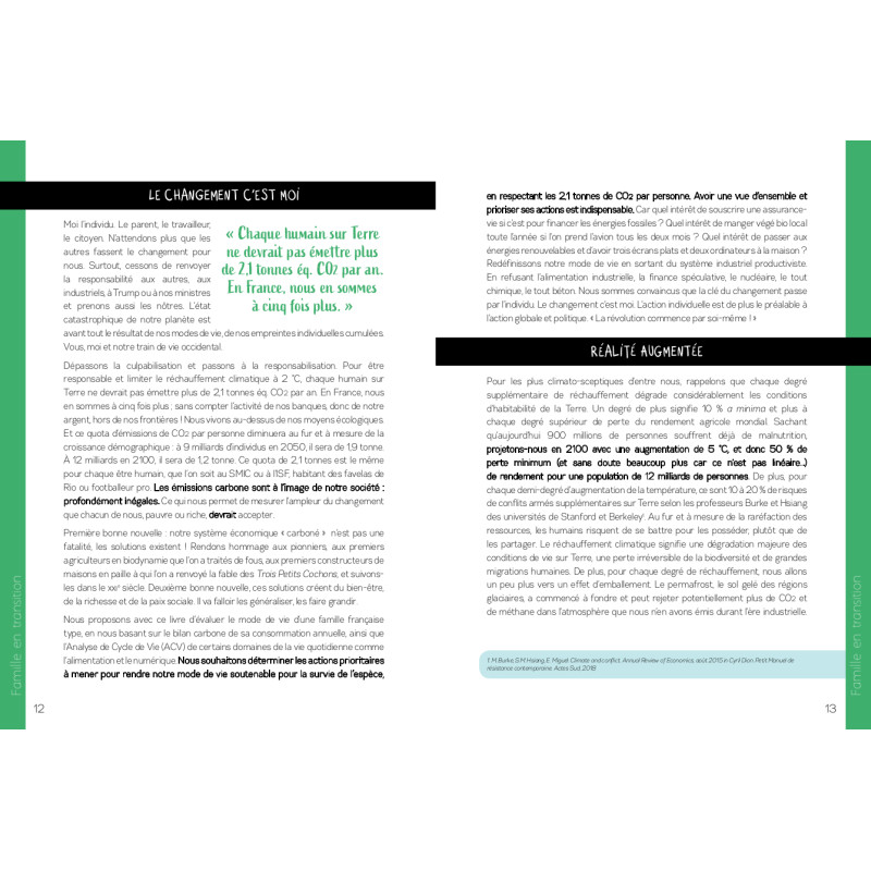 Achat Famille en transition écologique