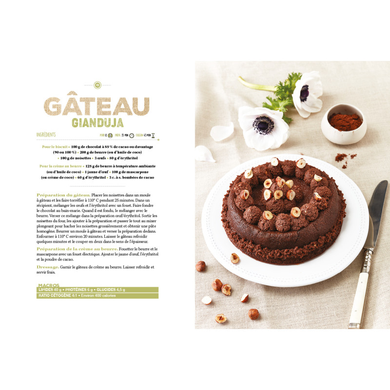 Achat 30 desserts céto