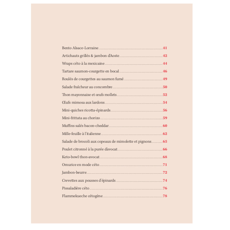 Achat 30 bentos céto