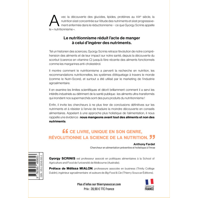 Achat Les dérives de la nutrition