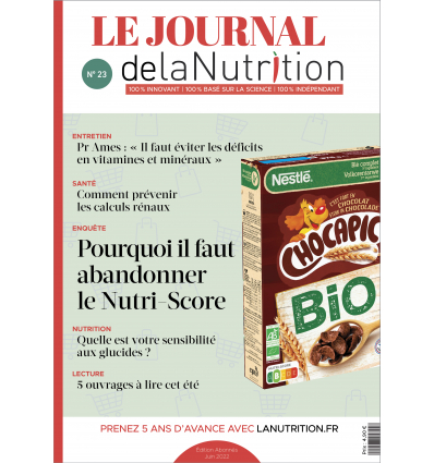 Le Journal de La Nutrition de juin 2022 - Format ebook