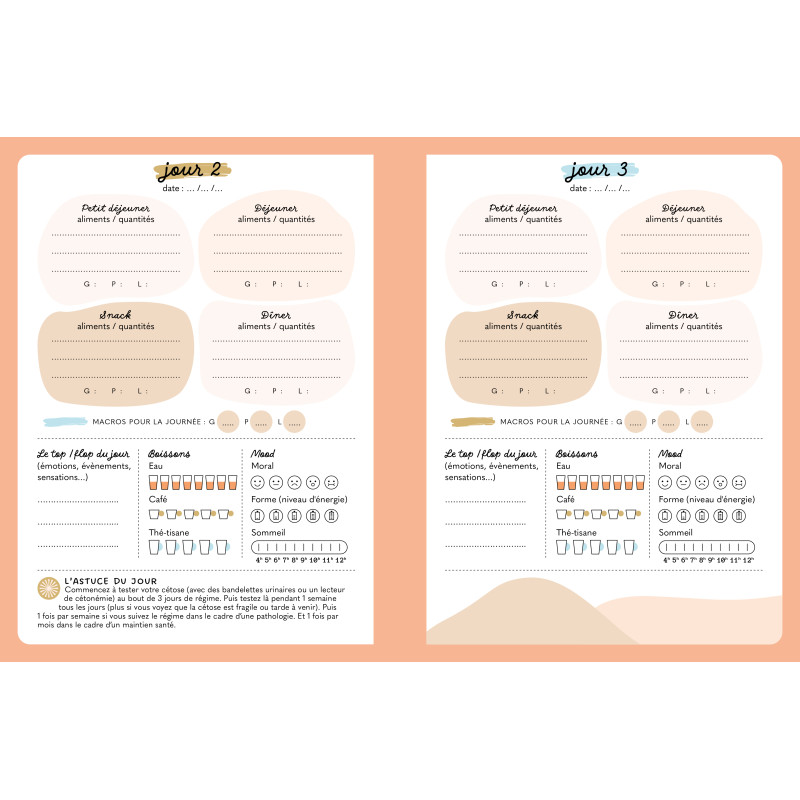 Achat Mon journal keto