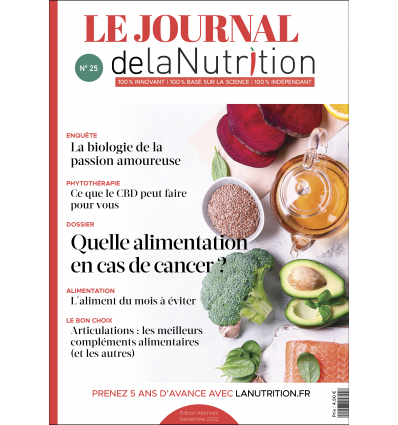 Le Journal de La Nutrition de septembre 2022 - Format PDF
