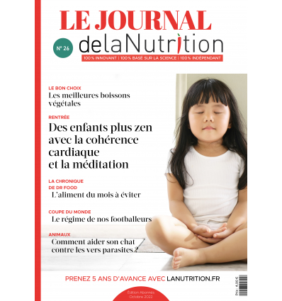Le Journal de La Nutrition d'octobre 2022 - Format PDF