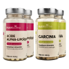 Protocole métabolique - Garcinia et Acide alpha lipoïque - 4 flacons