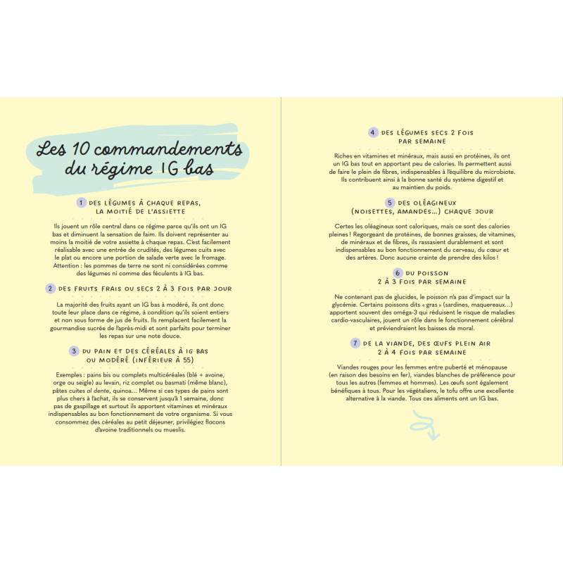 Achat Mon journal minceur IG bas