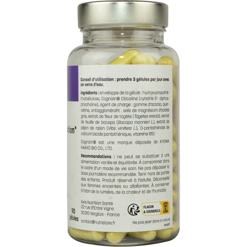Neuro + Mémoire et Concentration - complément alimentaire - Flacon seul