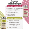Protocole métabolique - Garcinia et Acide alpha lipoïque - 4 flacons composition