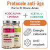 Pack Anti-Âge - Acide alpha lipoique et Acétyl-L-carnitine - 2 flacons bienfaits