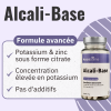 Alcali-Base - Citrate de potassium et zinc - lot de 3 flacons composition