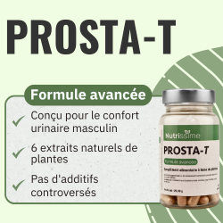 Achat Prosta-T - 60 gélules Composition