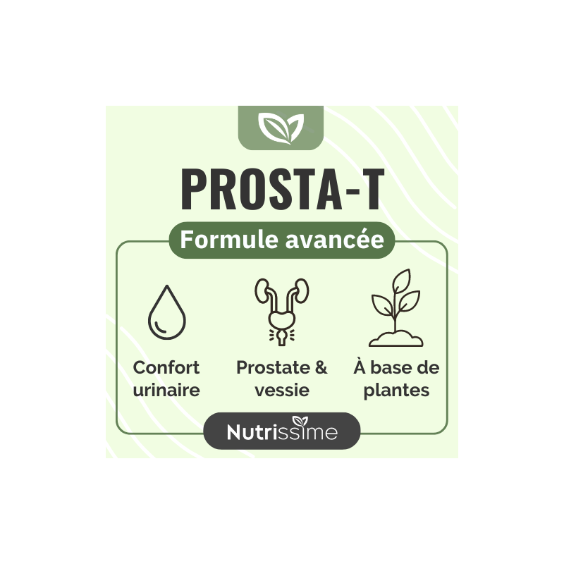 Prosta-T - Lot de 3 flacons bienfaits