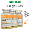 Multivitamines VM30 - Lot de 3 flacons - 150 gélules nouveau