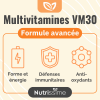 Multivitamines VM30 - flacon seul - 150 gélules bienfaits