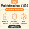 Multivitamines VM30 - Lot de 3 flacons - 150 gélules bienfaits