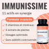 IMMUNISSIME - Formule immunité - Flacon seul - 90 gélules formule