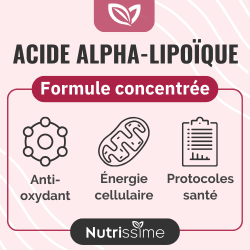 Achat Acide Alpha-Lipoïque - Formule concentrée - 60 gélules- composition2