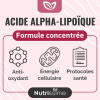 Acide Alpha-Lipoïque - Formule concentrée - 60 gélules- composition2