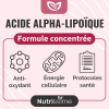 Acide Alpha-Lipoïque - Formule concentrée - 3 flacons bienfaits
