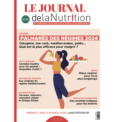 Le Journal de LaNutrition N°40 - Janvier 2024 - E-magazine (Format PDF)