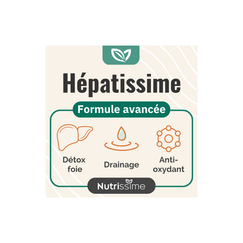 Hépatissime - Détox du foie - Formule avancée liquide - Draineur hépatique