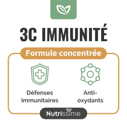 Achat 	3C IMMUNITÉ - Extraits de champignons - 60 gélules - bienfaits