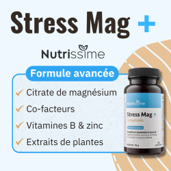Achat Magnésium "Stress Mag +" Nouvelle formule - Formule avancée