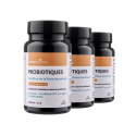 Probiotiques - Équilibre de la flore intestinale - Lot de 3 flacons