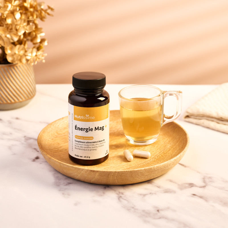 Complément Alimentaire Magnésium Énergie Mag+ |60 gélules