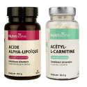 Protocole Énergie et Longévité - Acide alpha lipoïque et Acétyl-L-carnitine - 2 flacons