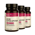 Acide Alpha-Lipoïque - Lot de 3 flacons - Formule concentrée - 60 gélules