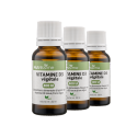 Vitamine D3 végétale - Lot de 3 - 400 UI