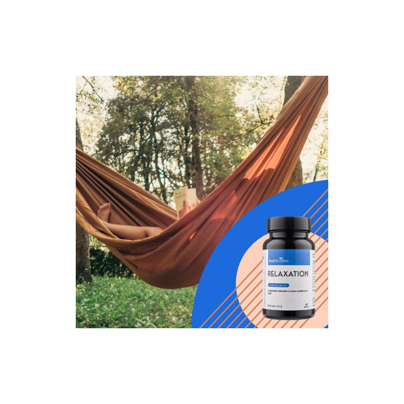 Relaxation - Extraits de plantes apaisantes - 60 gélules  hamac