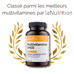Achat 	Multivitamines VM30 - flacon seul - 150 gélules N1classement