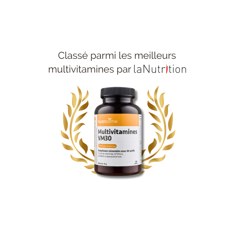 	Multivitamines VM30 - Lot de 3 flacons - Classementnouv