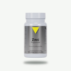 Achat Zinc Bisglycinate - 100 comprimés - À l'unité vo