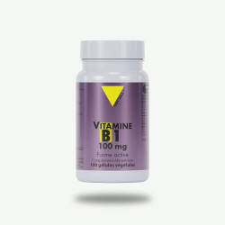 Achat Vitamine B1 100 mg - 100 gélules végétales  - À l'unité vo