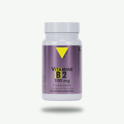 Achat Vitamine B2 100 mg - 60 gélules végétales  - À l'unité vo