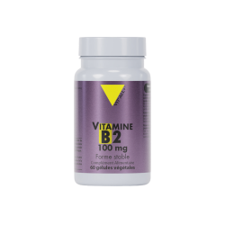 Achat Vitamine B2 100 mg - 60 gélules végétales  - À l'unité vo