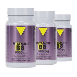 Achat Vitamine B8 1000 µg - Lot de 3 flacons