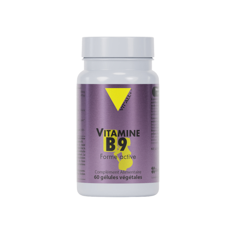 Vitamine B9  - 60 gélules végétales  - À l'unité vo