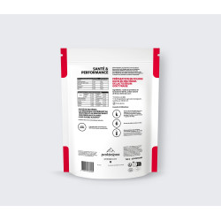 Achat Whey protéine goût fraise – SANS SUCRE AJOUTÉS face verso